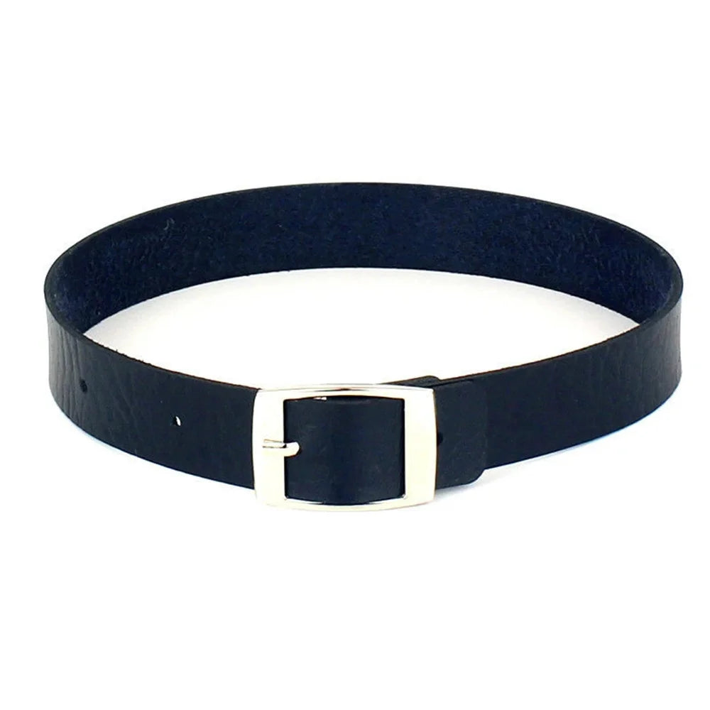 2023 Women Gothic Heart Choker Necklace Black Red Necklace PU Leather Collar Chains Maid Punk Cosplay Access