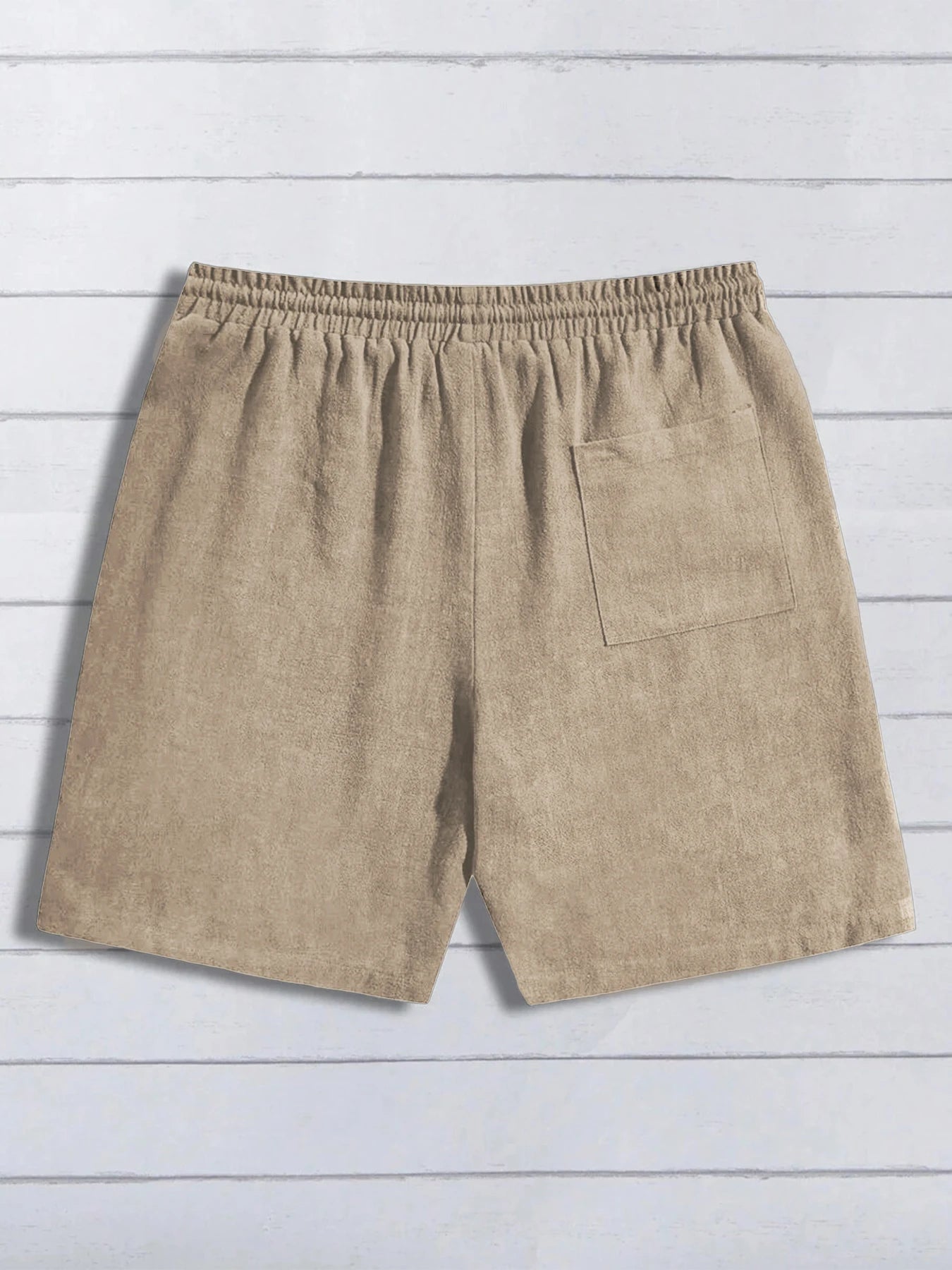 Summer thin linen shorts for men, loose and casual, five-inch pants, cotton and linen, breathable, suitable for beach and sports